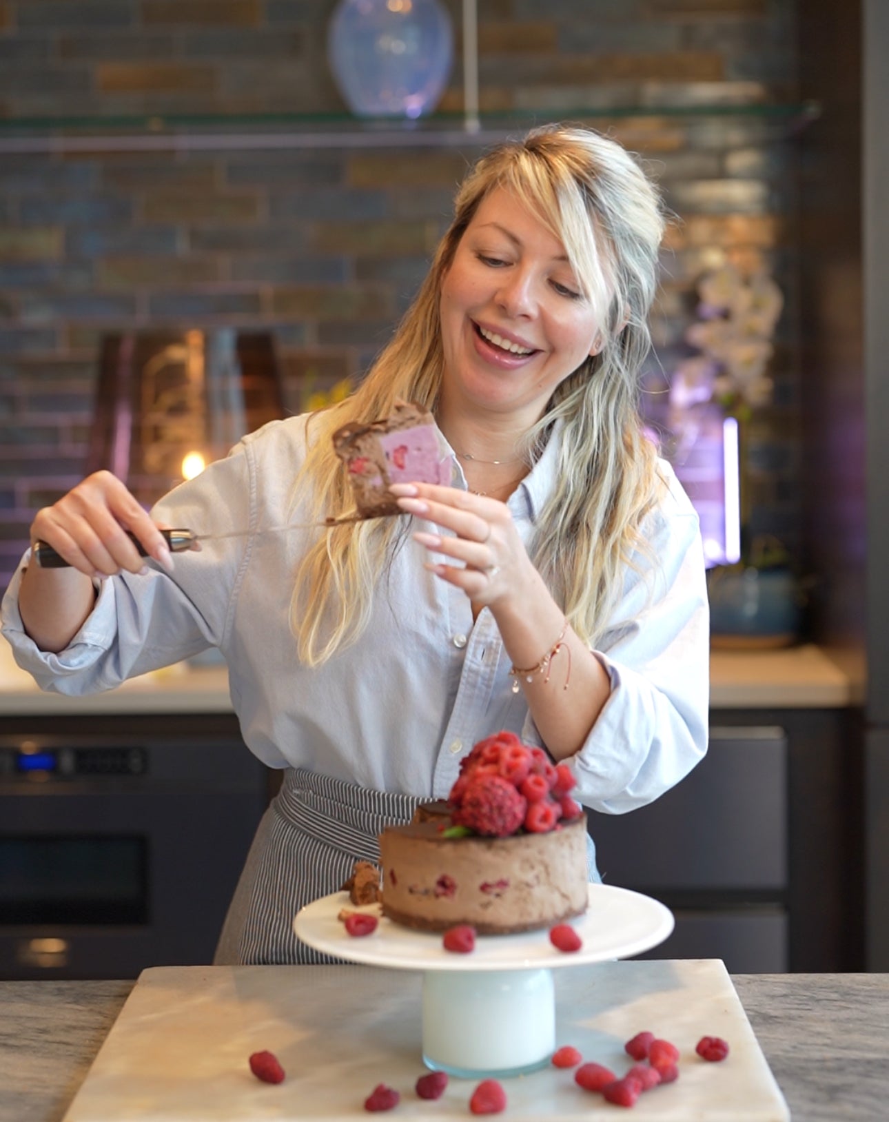 DARK CHOCOLATE & RASPBERRY Online Master Class + BONUS recipe