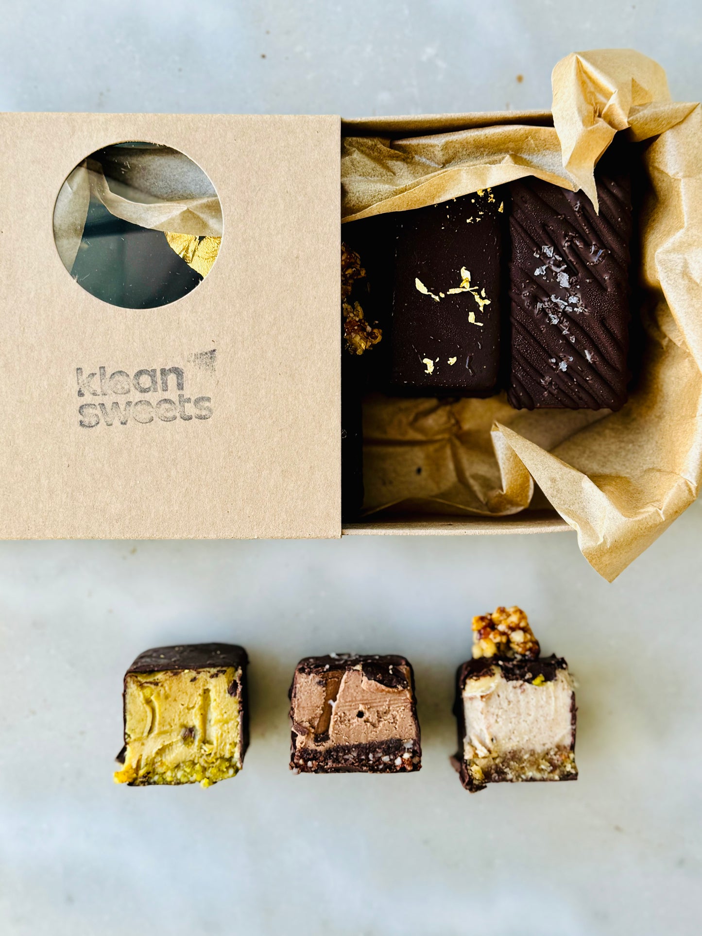 CANDY BAR COMBO *NOUGAT EDITION : PISTACHIO// HAZELNUT// CHOCOLATE- 6 PACK