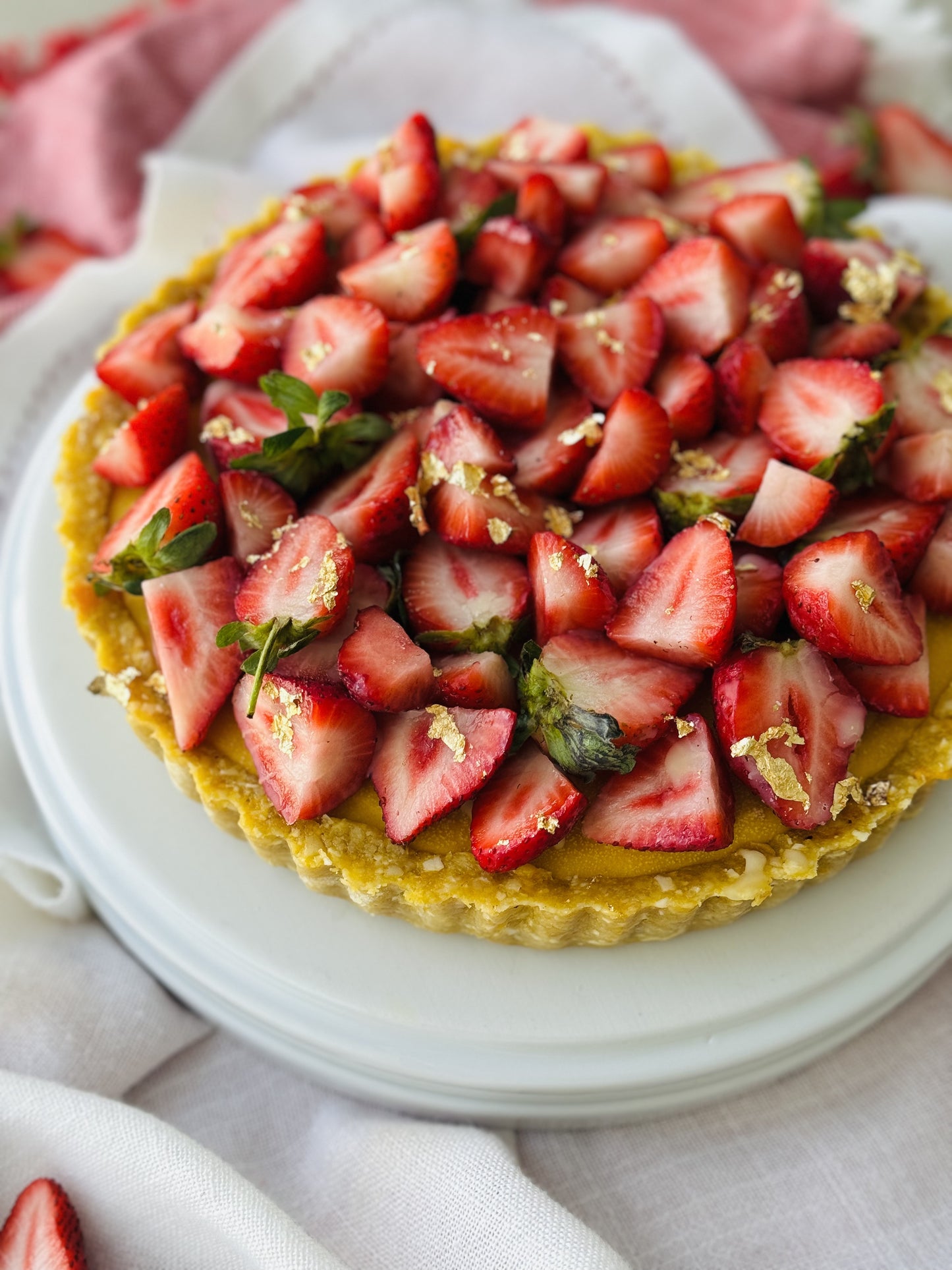 MANGO & STRAWBERRY TART