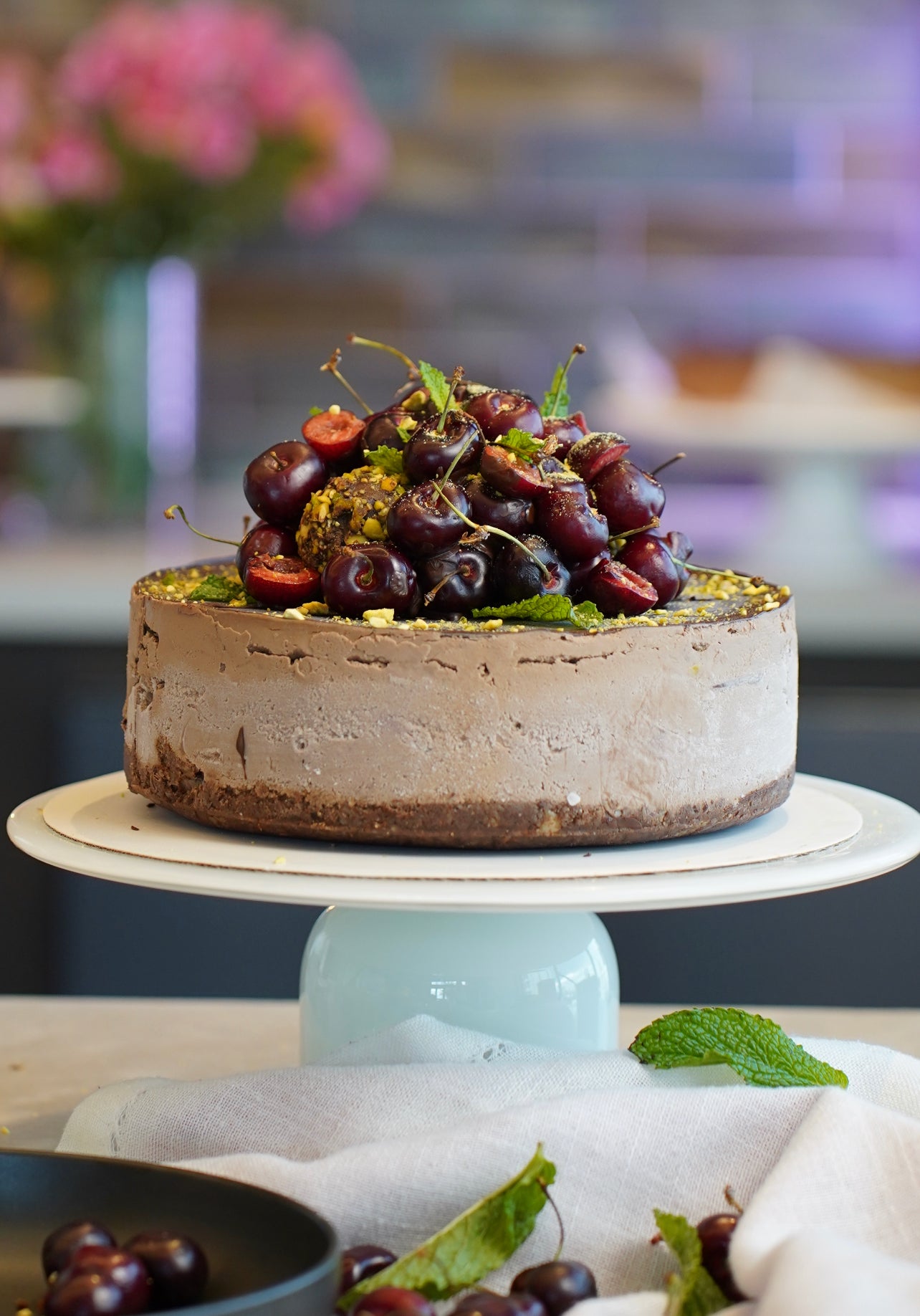 DARK CHOCOLATE. CHERRY. PISTACHIO. *SEASONAL