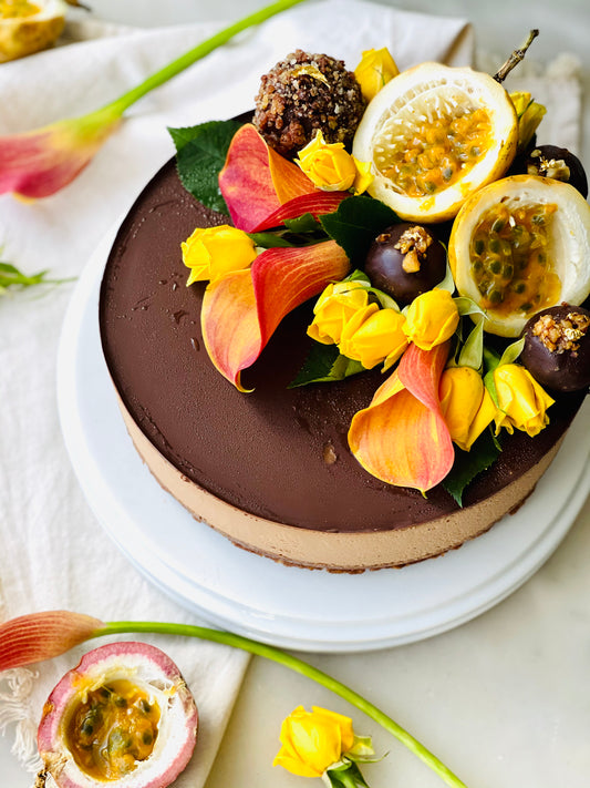 DARK CHOCOLATE & PASSION FRUIT* SEASONAL