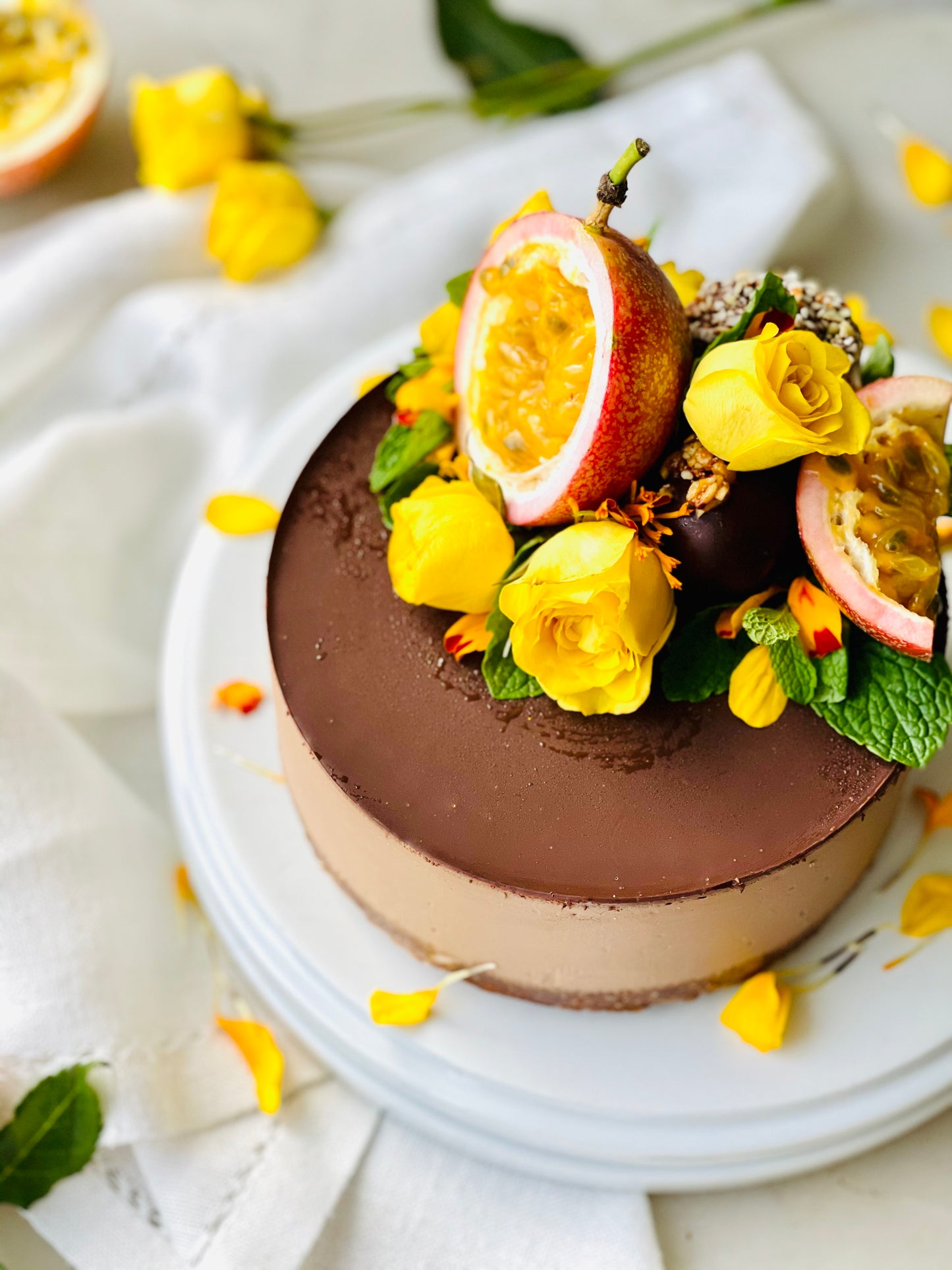 DARK CHOCOLATE & PASSION FRUIT* SEASONAL