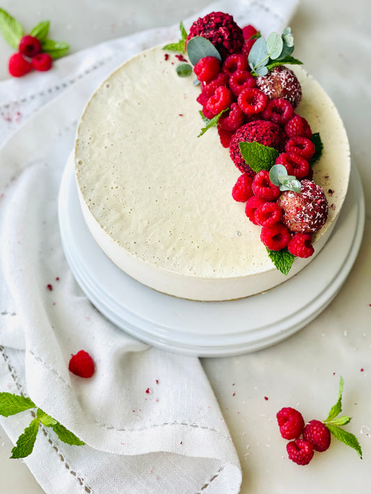 WHITE CHOCOLATE & RASPBERRY