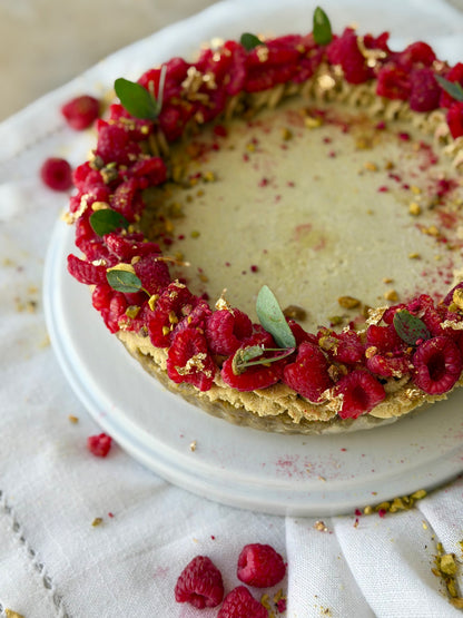 PISTACHIO & RASPBERRY COULIS